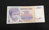 Yugoslavia 1000000 dinara 1993 UNC