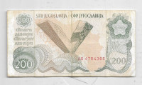 Yugoslavia 200 dinara 1990