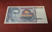 YUGOSLAVIA 500000 dinara 1993  UNC  AB4369792 / 3015