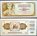 YUGOSLAVIA / JUGOSLAVIJA (1968) 10 Dinara UNC - AN9044125