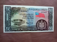Zapadna Samoa 5 funti..