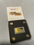 Zlatna pločica 100 Deutsche Mark – kolekcionarska edicija – 1/500 oz 9