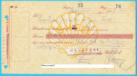 NDH - HRVATSKI SHELL pretisak na Jugoslavensko Shell - mjenica 1942.