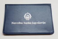 PRAZNI ETUI ZA KOVANICU, BANKA JUGOSLAVIJE, 5000 DINARA 1989.