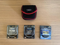Komplet Hoya 67mm ND i CPL filtera