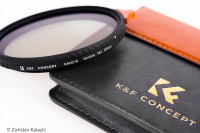ND filter varijabilni 9 stopa - K&F Concept Nano-X variable ND filter