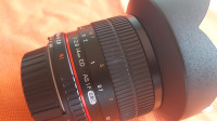 WalimexPro 14mm f/2.8 ED AS IF  UMC Nikon F sjenilo poklopci, torbica