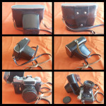 Enna Munchen Ennalyt 35mm f/3.5 m42 poklopci torbica Zenit E Revueflex