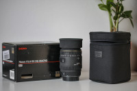 Makro objektiv Sigma 70mm F2,8 EX DG MACRO za Canon, prodajem