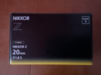 Nikkor Z 20mm f/1.8 S Garancija i račun
