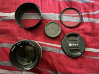 Nikon 85mm f1.4 ais