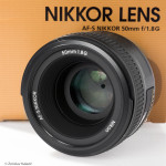 Nikon Nikkor 50 mm 1.8 G (normalni, standardni prime) objektiv