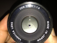 Objektiv yashica  5.0mm1:1.9