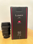 Panasonic Lumix 50mm f1.4 objektiv