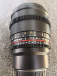 Samyang 85 mm T1.5 VDSLR II Video Lens Micro 4/3