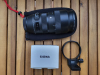 Sigma 100-400mm f/5-6.3 DG OS HSM Contemporary Canon + USB dock