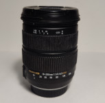 Sigma 18-200mm f/3.5-6.3 DC OS HSM objektiv za Nikon DSLR