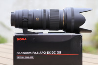 Sigma 50-150mm f/2.8 EX DC OS HSM APO