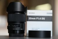 Sigma art 20mm 1.4 DG MINT Garancija Canon