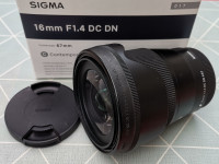Sigma EF-M 16 mm F1.4 DC DN