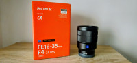 SONY ZEISS 16-35 f4  e-mount