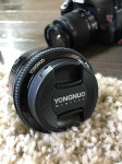 Yongnuo 50mm f/1.8 objektiv za Canon