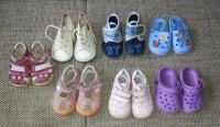 Ciciban roze cipele,sandale,Kik,Bambi i kroksice br.19,  3 eura/par,Zg