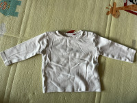 Bijela majica dugih rukava 62