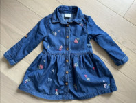 jeans haljinica, vel. 12 do 18 mj.