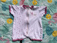 Jednodijelni kratki kombinezon zeko 62 / 68