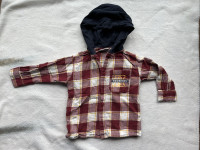 Karirana majica / košulja s kapuljačom Hogwarts 98