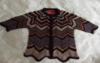Missoni vesta pletena za curicu