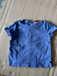 Plava majica kratkih rukava 68