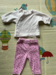 Plišana majica i hlače 50 / komplet za cure 50
