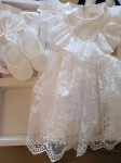 Pugi baby haljinica za krštenje 0-3mj