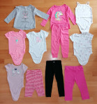 Set 6 - Odjeća za curicu veličina 80-86