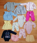 Set 7 - Odjeća za curicu veličina 86
