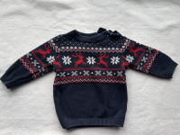 Tamno plava vesta 68 / Božić