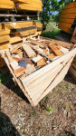 Drveni otpad za ogrjev u sanduku – do 50 cm – 25 € – Međimurje