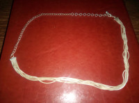 Bijela ogrlica - BIŽUTERIJA