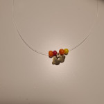 Invisible ogrlica ručni rad