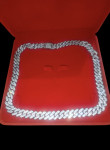 Luxury Iced Out Cuban Link 15mm – Moissanite VVS1 (Diamond Tester PASS