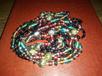 Mala stara šarena ogrlica - BIŽUTERIJA