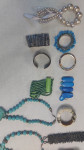 Nakit-bižuterija,ogrlice,naušnice,prstenja