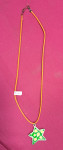 Ogrlica - Lančić zvijezda zelena