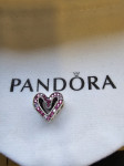 Privjesak Pandora Srebro sa žigom Srce