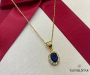 Srebrna ogrlica lančić AKCIJA  •NOVO - Silver Star
