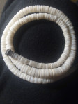 Vintage ogrlica od bijelog koralja