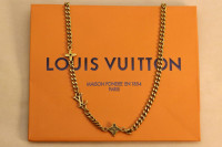 Ženska ogrlica, lančića, modni dodatak, nakit Louis Vuitton