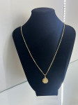 ZLATNA OGRLICA SA PRIVJESKOM 18K